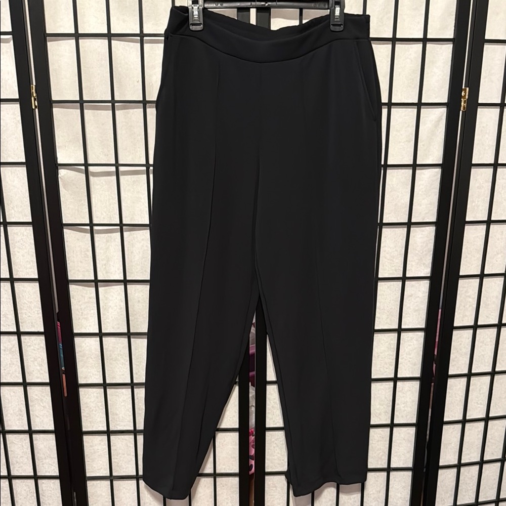 Soma Black Boot Cut Pants High-Waisted